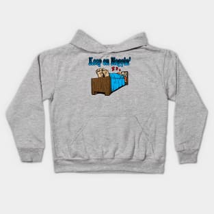 Keep On Nappin, Kids Hoodie